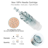Dr Pen M8 A6s 16-Pin Needle Cartridges - MasksńMore