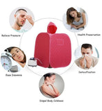 Foldable Steam Sauna Tent 4 Layer Insulation - MasksńMore