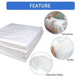 Full Body Sauna Plastic Suit Wrap Sheets 10pcs - MasksńMore