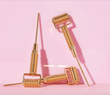 Gold Studded Facial Derma Roller - Dual Sided - MasksńMore