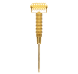 Gold Studded Facial Derma Roller - Dual Sided - MasksńMore