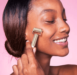 Gold Studded Facial Derma Roller - Dual Sided - MasksńMore