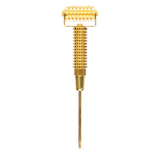 Gold Studded Facial Derma Roller - Dual Sided