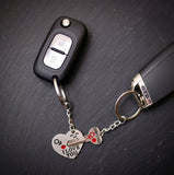 Heart and Key Ring - MasksńMore