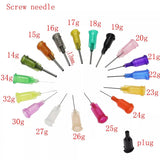 Hypodermic Sterile Needles 0.18 x 4mm 34G 50pcs - MasksńMore