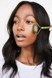 Jade Rose Quartz and Clear Stone DermaRoller - MasksńMore