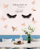 Spa Lash Salon Decal Decor - Weekend Lashes