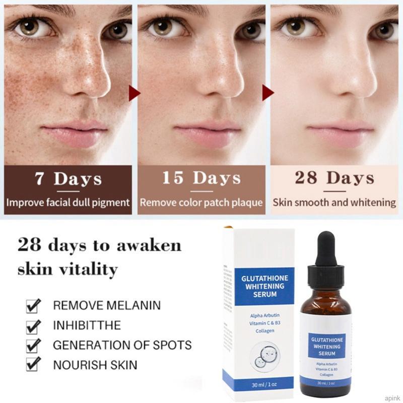 Glutathione Whitening Serum - 30ml | Salon Grade luxury skincare Glutathione Whitening Serum - 30ml | Salon Grade luxury skincare