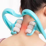 Neck & Shoulder Triple Roller Shiatsu Massager - MasksńMore