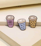Novelty Retro Scrub Pin Enamel Brooch Assorted - MasksńMore