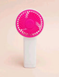Portable Handheld Rechargeable Fan Cooler with Lights - MasksńMore