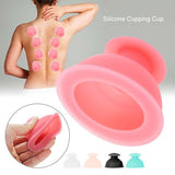 Silicone Vacuum Cupping Massage Therapy Set - 4pcs - MasksńMore