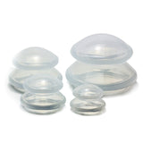Silicone Vacuum Cupping Massage Therapy Set - 4pcs - MasksńMore