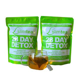 SlimTea 28 Days Detox Slimming Tea - 20 Tea bags - MasksńMore