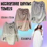 Spa Microfibre Bath Towel Wrap - MasksńMore