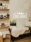 Spa Salon Wall Decal - Nail Salon - MasksńMore