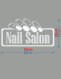 Spa Salon Wall Decal - Nail Salon - MasksńMore