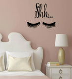 Spa Salon Decal Decor - Shh