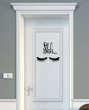 Spa Salon Decal Decor - Shh