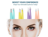 Eye Brow Tweezer Set - 4 pcs