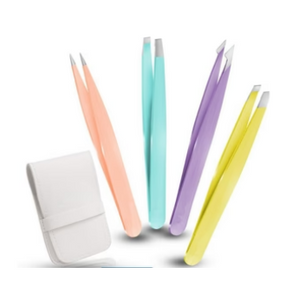 Eye Brow Tweezer Set - 4 pcs