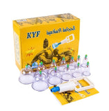 Vacuum Cupping Therapy Set - 12 pcs - MasksńMore