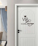Spa Salon Decal Decor - VIP Lounge