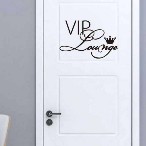 Spa Salon Decal Decor - VIP Lounge